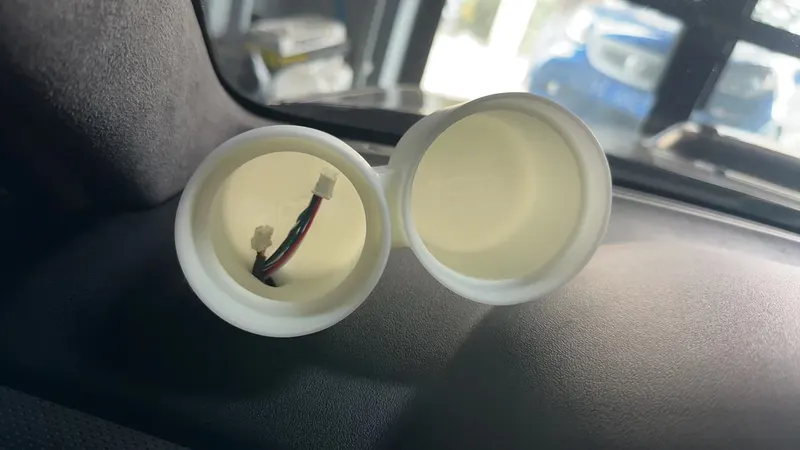 Dual 52mm gauge pod for Subaru